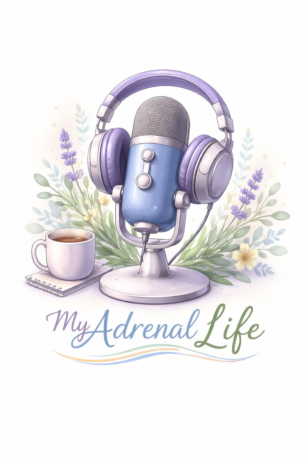 Official My Adrenal Life podcast logo